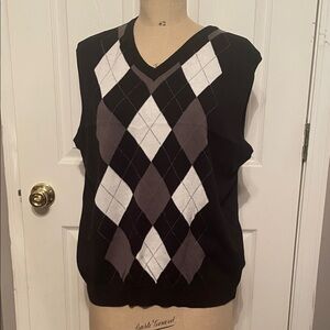 Concept Black Sweater Vest